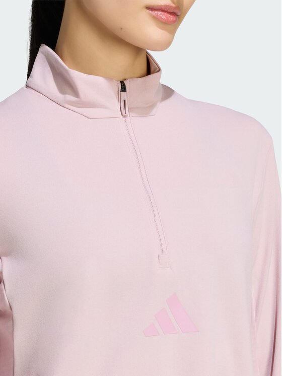 adidas adidas Koszulka techniczna 171048 Różowy jasny Slim Fit