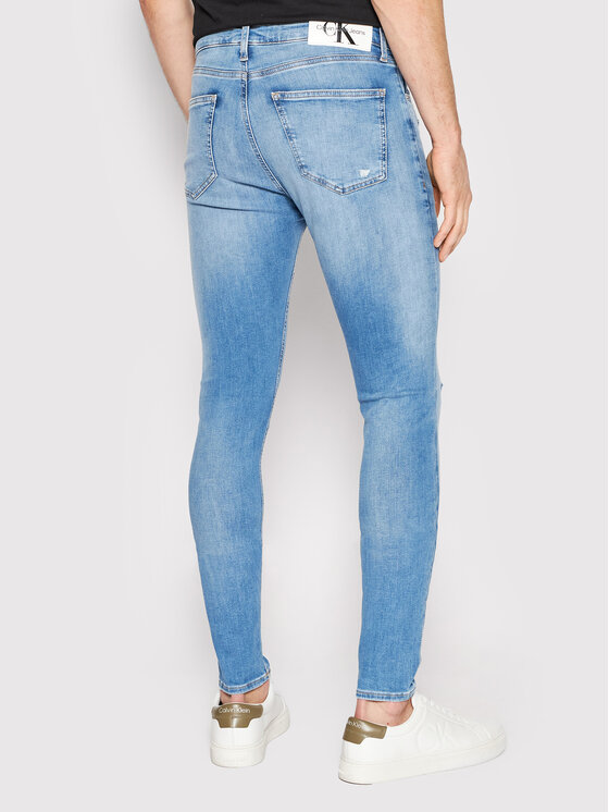 Calvin Klein Jeans Calvin Klein Jeans Дънки J30J319810 Син Super Skinny Fit