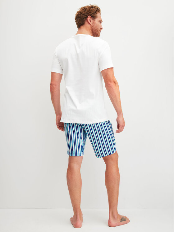 Calida Calida Pyžamo 46082 Bílá Regular Fit
