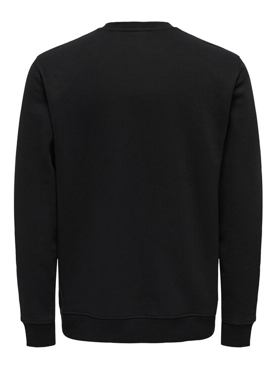 Only & Sons Only & Sons Bluza 22026379 Czarny Regular Fit