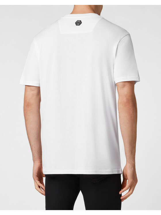 PHILIPP PLEIN PHILIPP PLEIN T-Shirt 6015 Bílá Regular Fit