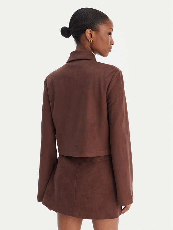 Bardot Bardot Marškiniai Lorenzo 59668TB1 Ruda Boxy Fit