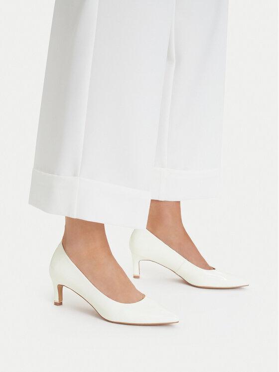 Lasocki Pantofi pumps CEO-HMS20077-2 Alb