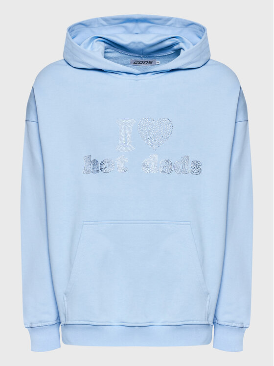 2005 2005 Sweatshirt Unisex Hot Dads Himmelblau Relaxed Fit