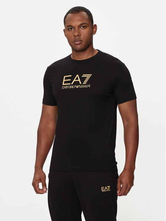 Férfi Póló EA7 Emporio Armani, Méret: XXL, Fekete, 7M000007 AF10170 UC001