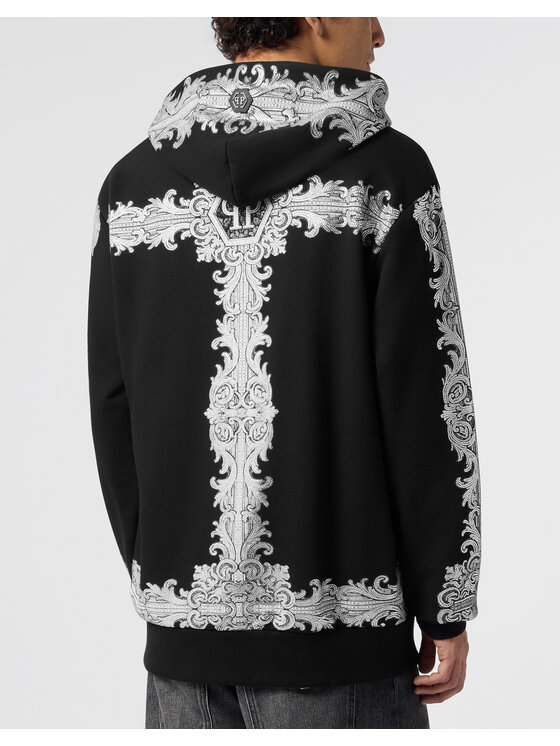 PHILIPP PLEIN PHILIPP PLEIN Felpa 31084 Nero Regular Fit