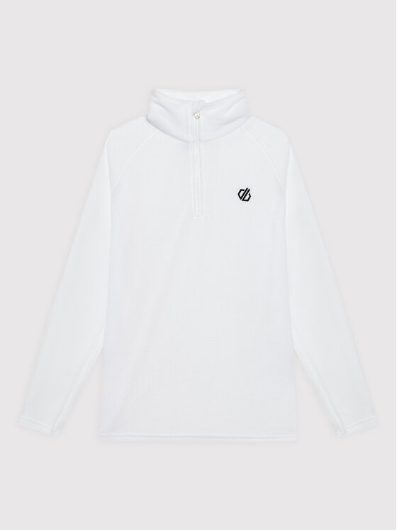 Dare2B Fleecová mikina Freehand Fleece DKA357 Biela Regular Fit