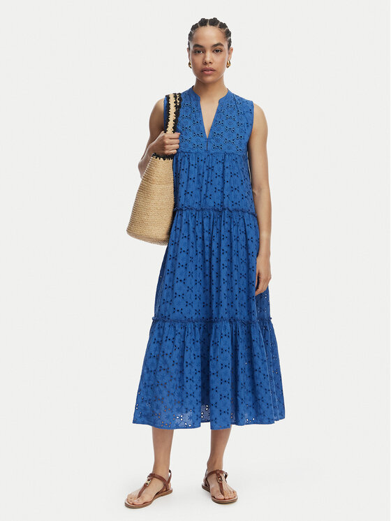 LOLA CASADEMUNT LOLA CASADEMUNT Vasarinė suknelė LS2616017 Mėlyna Regular Fit