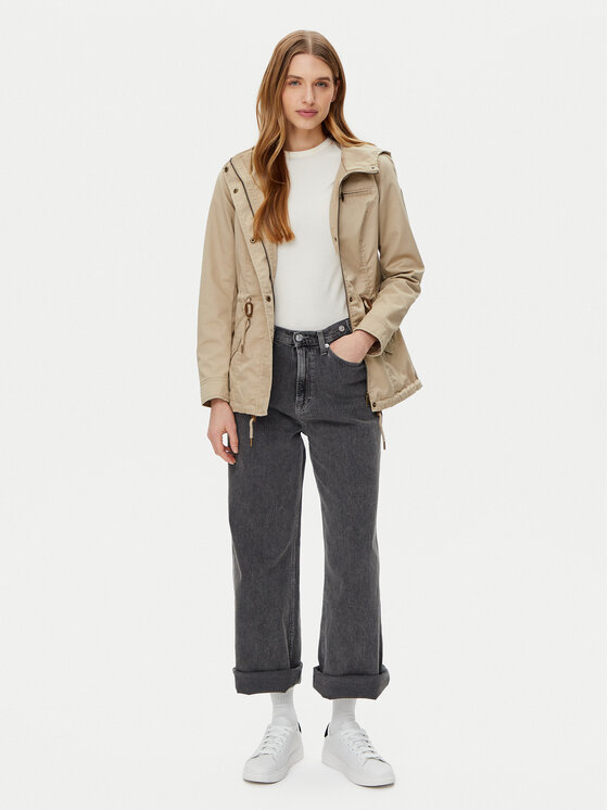 ONLY ONLY Парка Lorca 15216452 Бежов Regular Fit