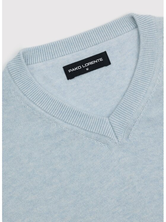 Pako Lorente Pako Lorente Sweter P26WB-2X-003 Niebieski Straight Fit