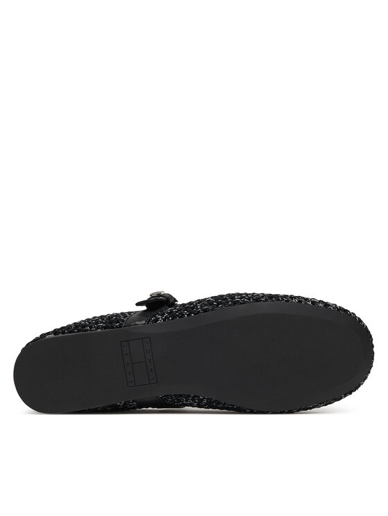 Tommy Jeans Tommy Jeans Baleríny Tjw Knitted Ballerina EN0EN03030 Čierna