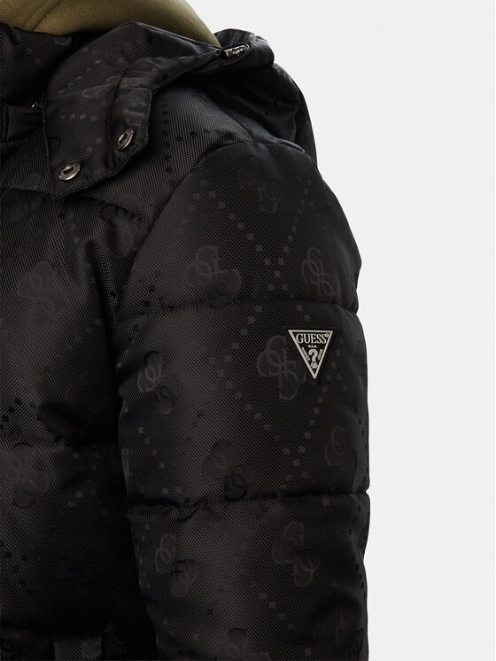Guess Guess Žieminė striukė M6BL43 W4155 Juoda Regular Fit