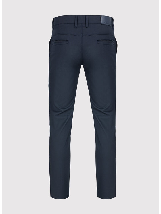 Pako Lorente Pako Lorente Spodnie materiałowe P22WF-WX-005 Granatowy Slim Fit