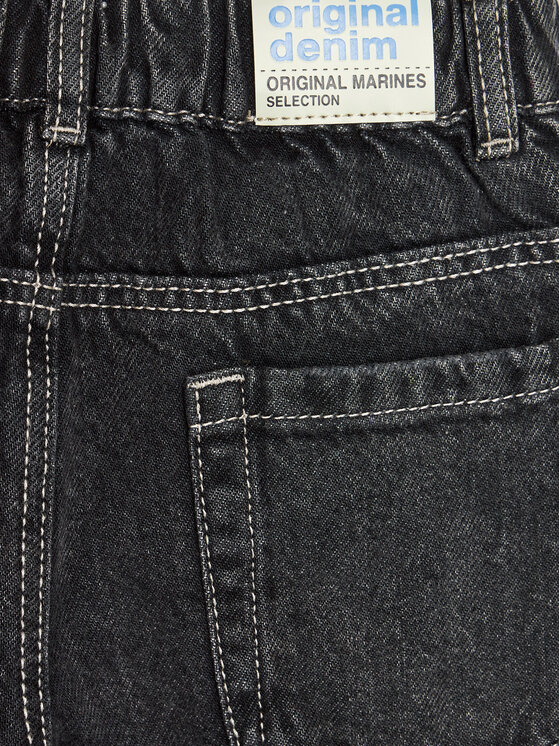 Original Marines Original Marines Džinsai DEA2519B Juoda Regular Fit