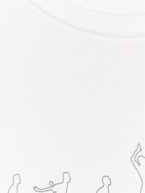 4F 4F T-Shirt URBAN COMMUTER Biały Regular Fit