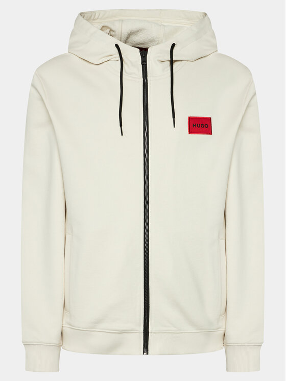 HUGO Hugo Felpa Daple212 50447972 Bianco Regular Fit
