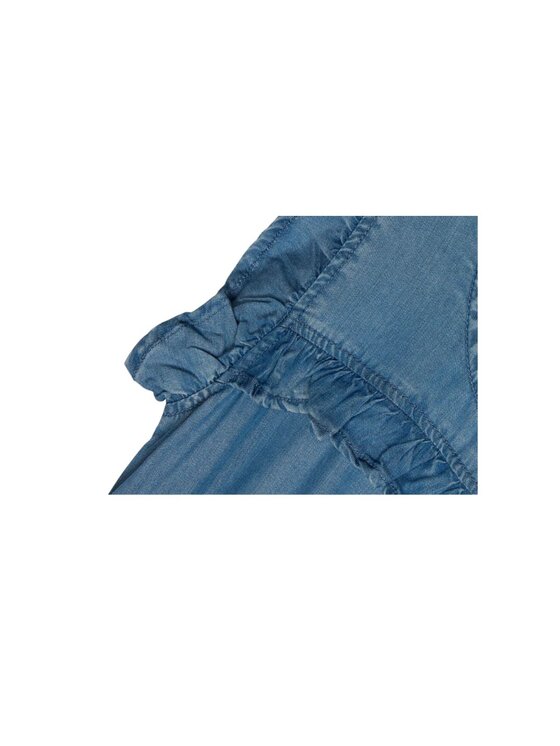 Guess Kids Guess Kids Tuta Tuta Lyocell denim ss rom Blu
