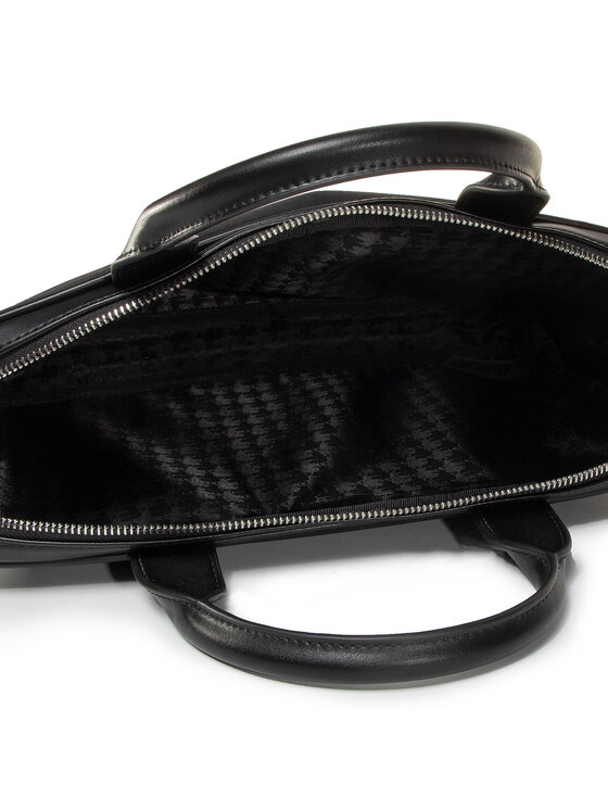 KARL LAGERFELD KARL LAGERFELD Torba za prenosnik 205W3243 Črna
