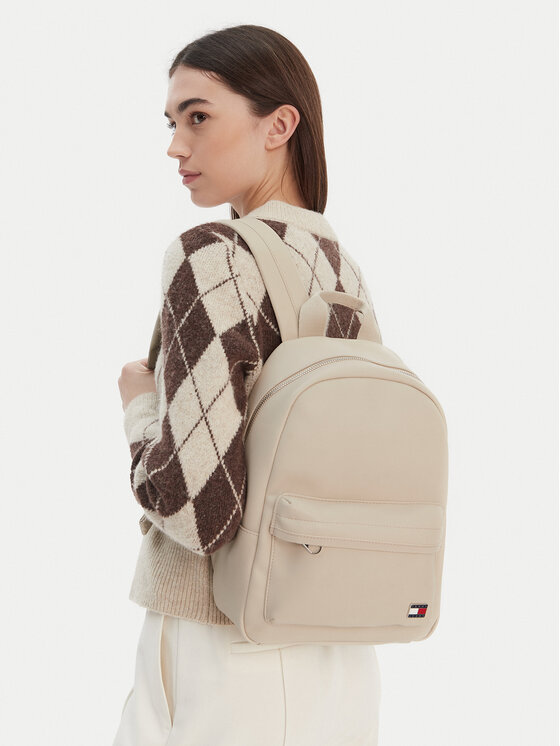 Tommy Jeans Tommy Jeans Batoh Tjw Daily Elevated Backpack AW0AW18086 Béžová