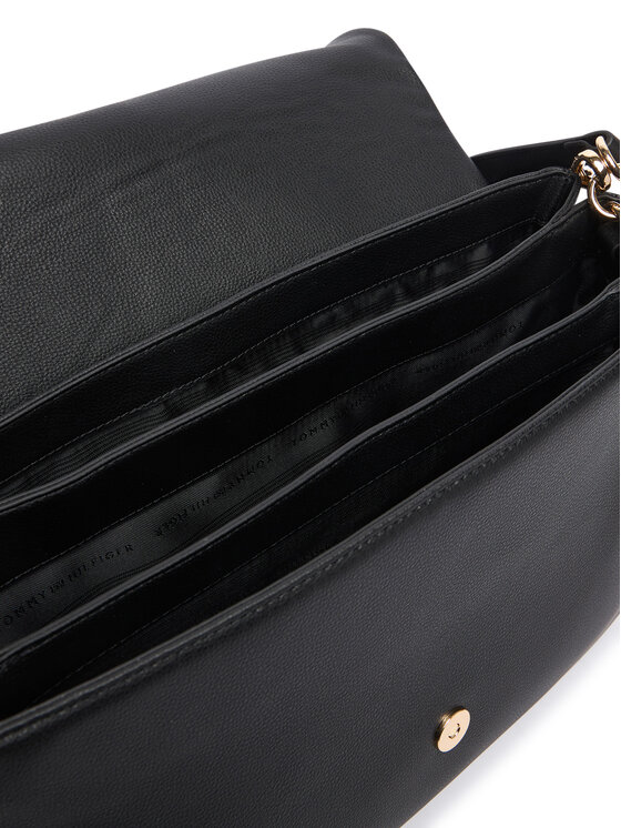 Tommy Hilfiger Tommy Hilfiger Kabelka Th Libre Satchel AW0AW19197 Černá