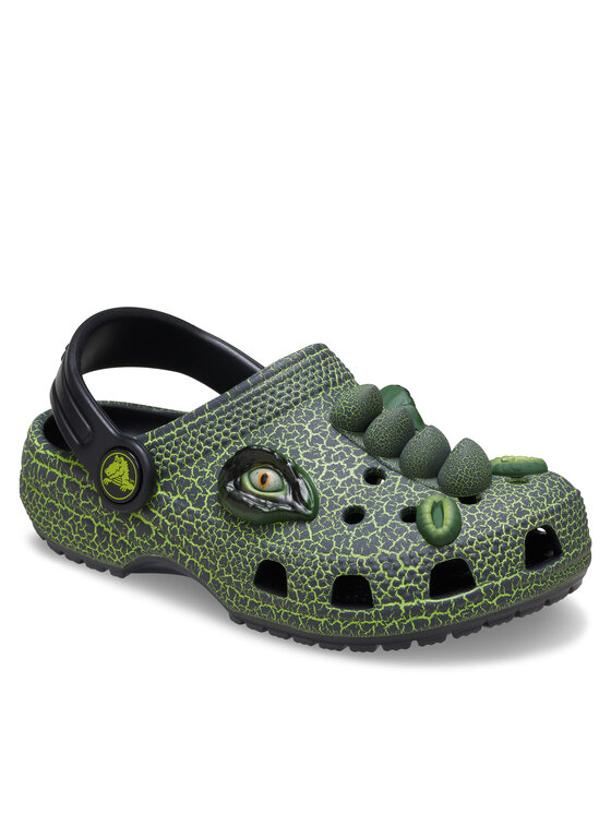 Crocs Crocs Natikači Classic IAM Scary Dino Clog T 211372 Črna