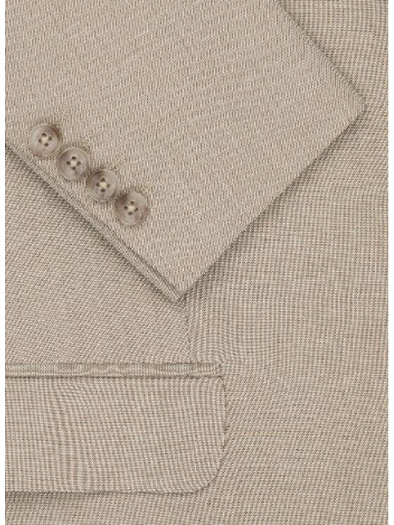 Pako Lorente Pako Lorente Marynarka P25SF-3G-031 Beżowy Super Slim Fit