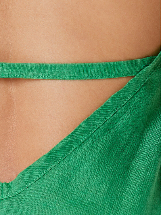 United Colors Of Benetton United Colors Of Benetton Rochie de vară 4AGHDV0BF Verde Regular Fit