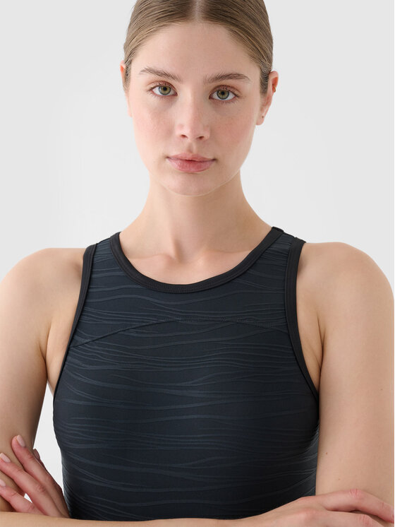 4F 4F Body COMMON GROUND Czarny Slim Fit
