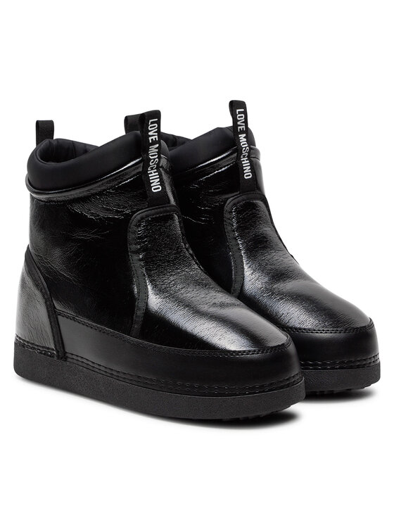 LOVE MOSCHINO LOVE MOSCHINO Čizme za snijeg JA24072G1LISD000 Crna