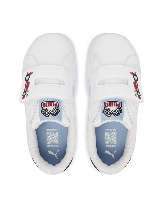 Puma Puma Αθλητικά Puma Smash 3.0 Racing Crew V 408386 01 Λευκό