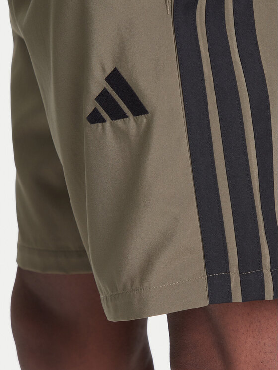 adidas adidas Pantaloncini sportivi Essential 3-Stripes Chelsea JE6434 Cachi Regular Fit