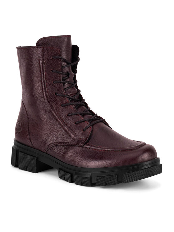 Rieker Rieker Škornji Y7107-35 Bordo rdeča