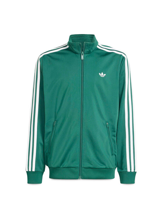 adidas adidas Majica dugih rukava Firebird KE0893 Zelena Loose Fit