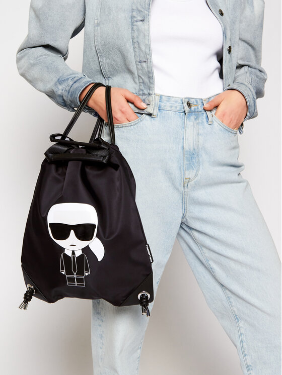 KARL LAGERFELD KARL LAGERFELD Vrečka 210W3188 Črna