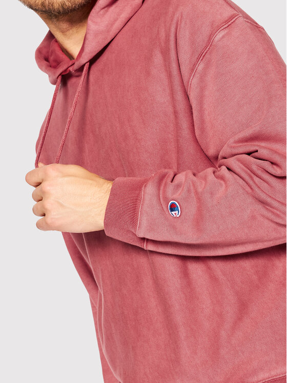 Champion Champion Μπλούζα Acid Wash Minimal 217240 Κόκκινο Custom Fit