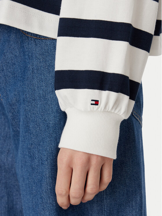 Tommy Hilfiger Tommy Hilfiger Jopa Th Roundal WW0WW50969 Bela Regular Fit