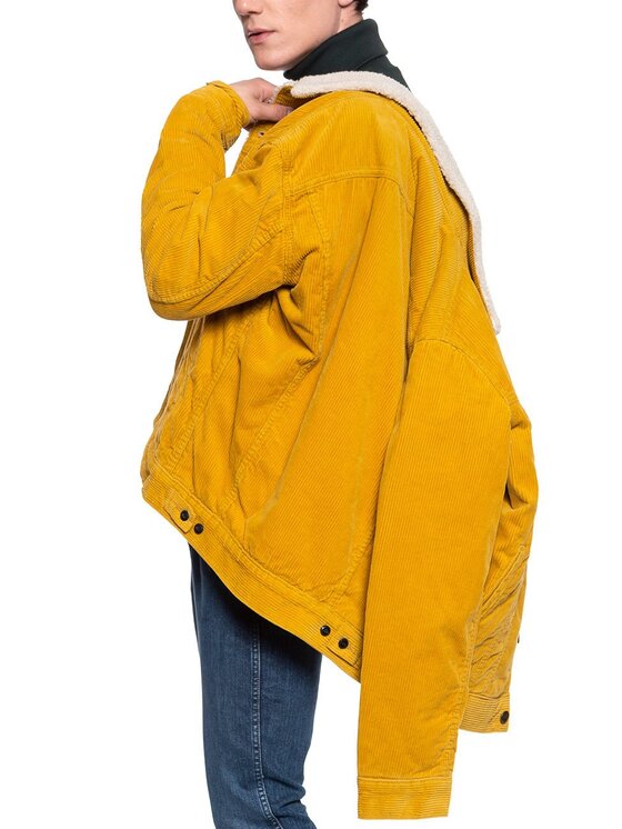 Lee Lee Giubbotto invernale SHERPA RIDER Giallo Regular Fit