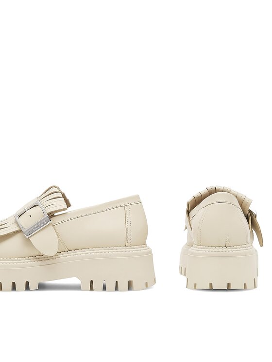Badura Badura Loafersy DEBORAH-24SS200 Beżowy