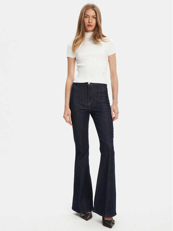 Guess Guess Πουλόβερ W5YR04 Z0040 Λευκό Regular Fit