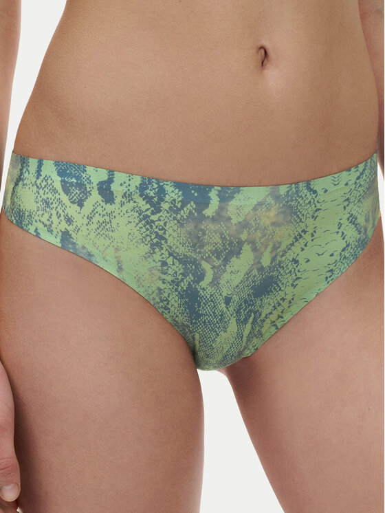 Chantelle Chantelle Στρίνγκ Soft Stretch C11D90 Πράσινο