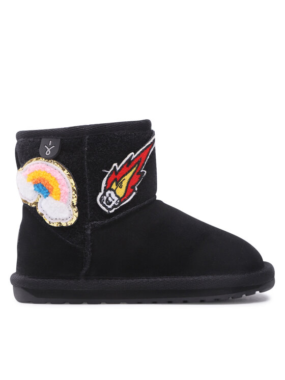 EMU Australia Cizme de zăpadă Wallaby Mini Play K12748 Negru