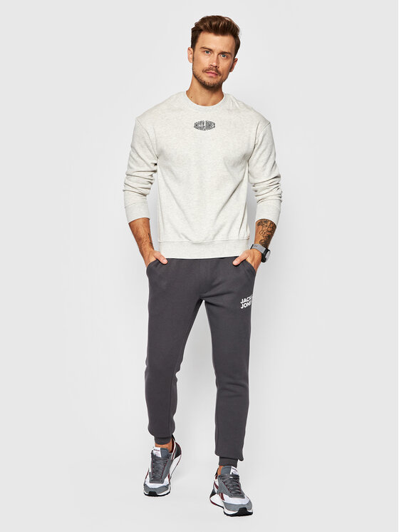 Felpa World 12194083 Grigio Relaxed Fit