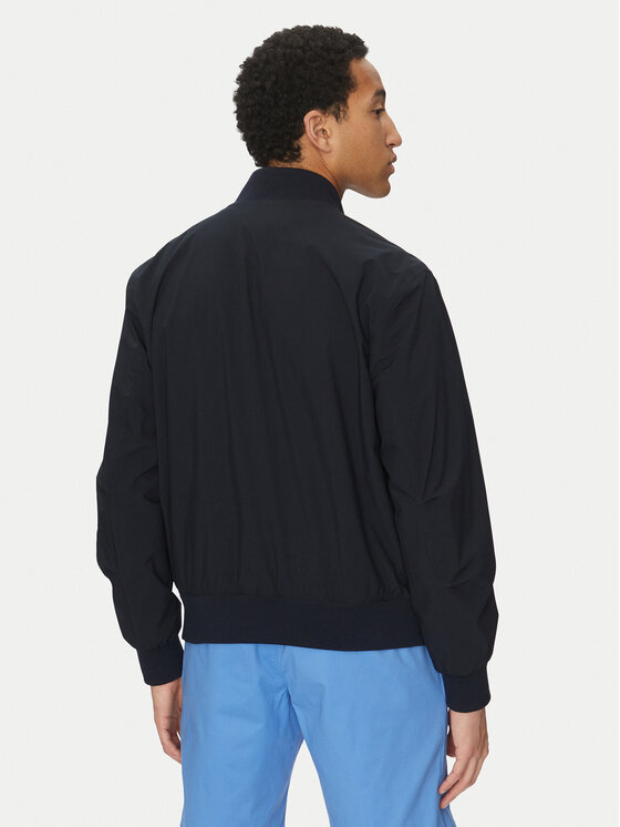 Tommy Hilfiger Tommy Hilfiger Bunda bomber MW0MW36665 Tmavomodrá Regular Fit