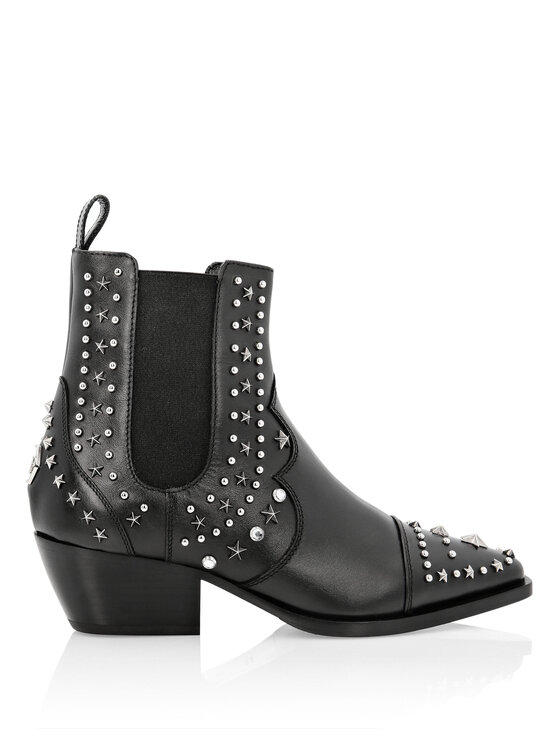 PHILIPP PLEIN PHILIPP PLEIN Botki 30926 Czarny