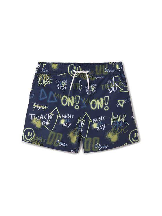 Mayoral Mayoral Pantaloni scurți pentru înot 6685 Bleumarin Regular Fit