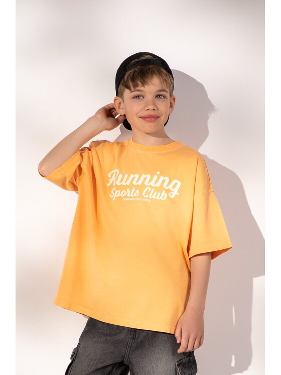 Coccodrillo Coccodrillo T-Shirt WC6143205IBJ-006 Oranžová Regular Fit