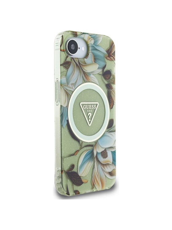 Guess Guess Etui na telefon Apple iPhone 16e Zielony