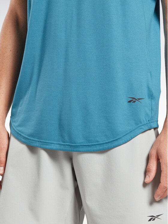 Reebok Reebok T-Shirt ACTIVCHILL+DREAMBLEND T-Shirt HR6167 Modrá Regular Fit