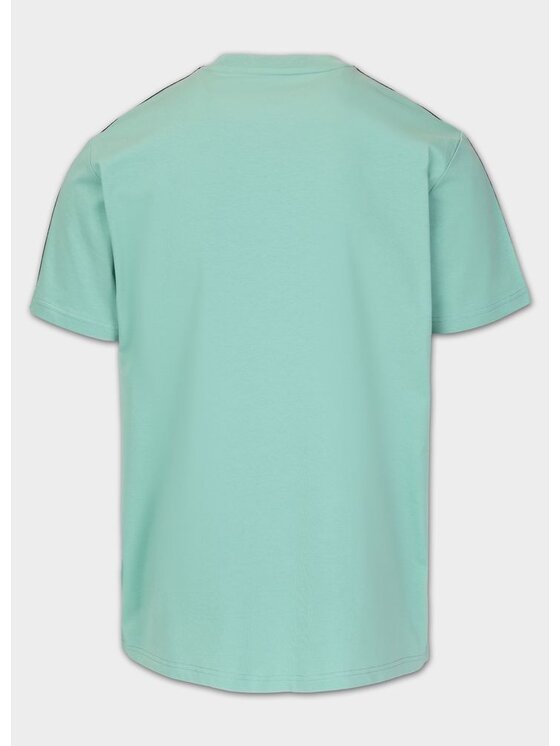 PITBULL PITBULL T-Shirt Koszulka męska TAPE NUGGET S Zielony Regular Fit