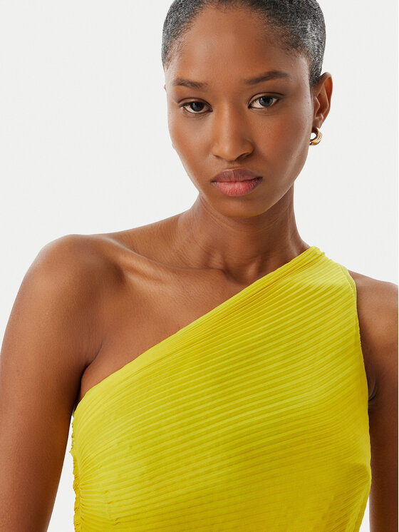 Simona Corsellini Simona Corsellini Koktel haljina P26CEAB11301 Ružičasta Slim Fit